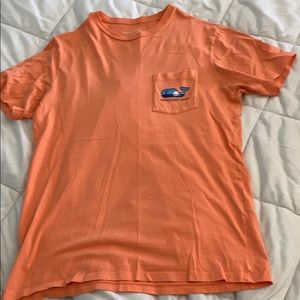 Light Peach Vineyard Vines Tee